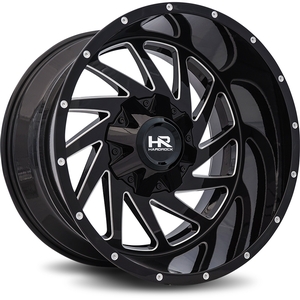 Hardrock - H704 Crusher - Black & Milled