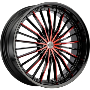 Crave Alloys - NO.26 - Gloss Black Red Face